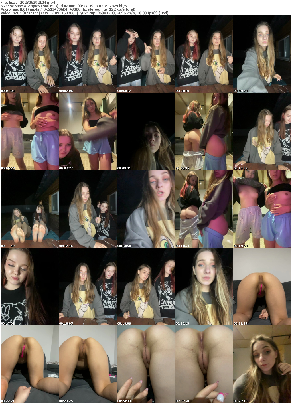 Preview thumb from liizza on 2023-06-29 @ bongacams