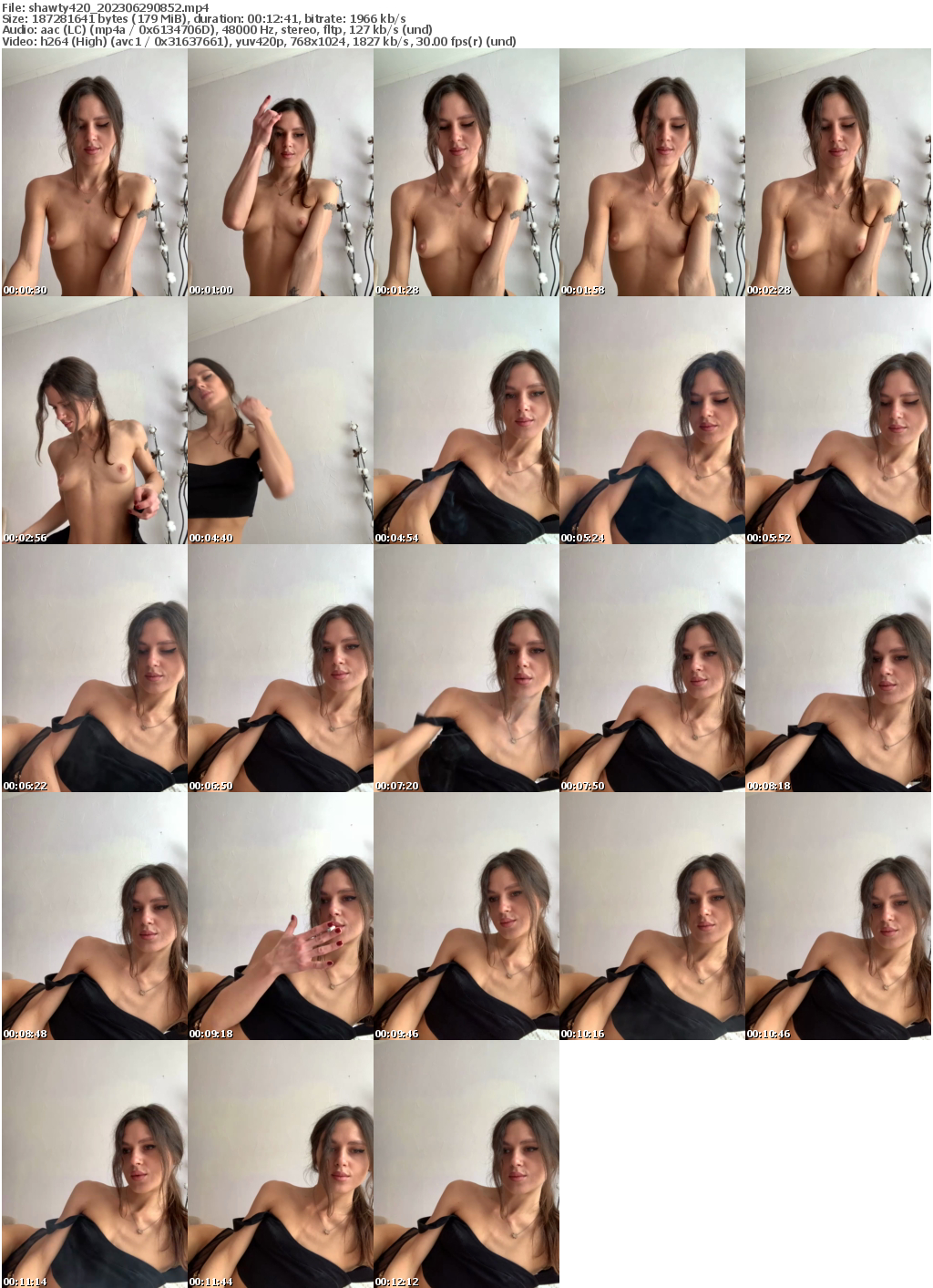 Preview thumb from shawty420 on 2023-06-29 @ bongacams