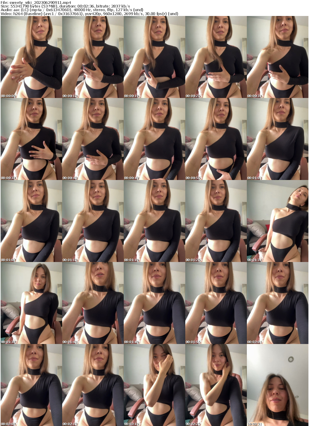 Preview thumb from sweety_viki on 2023-06-29 @ bongacams