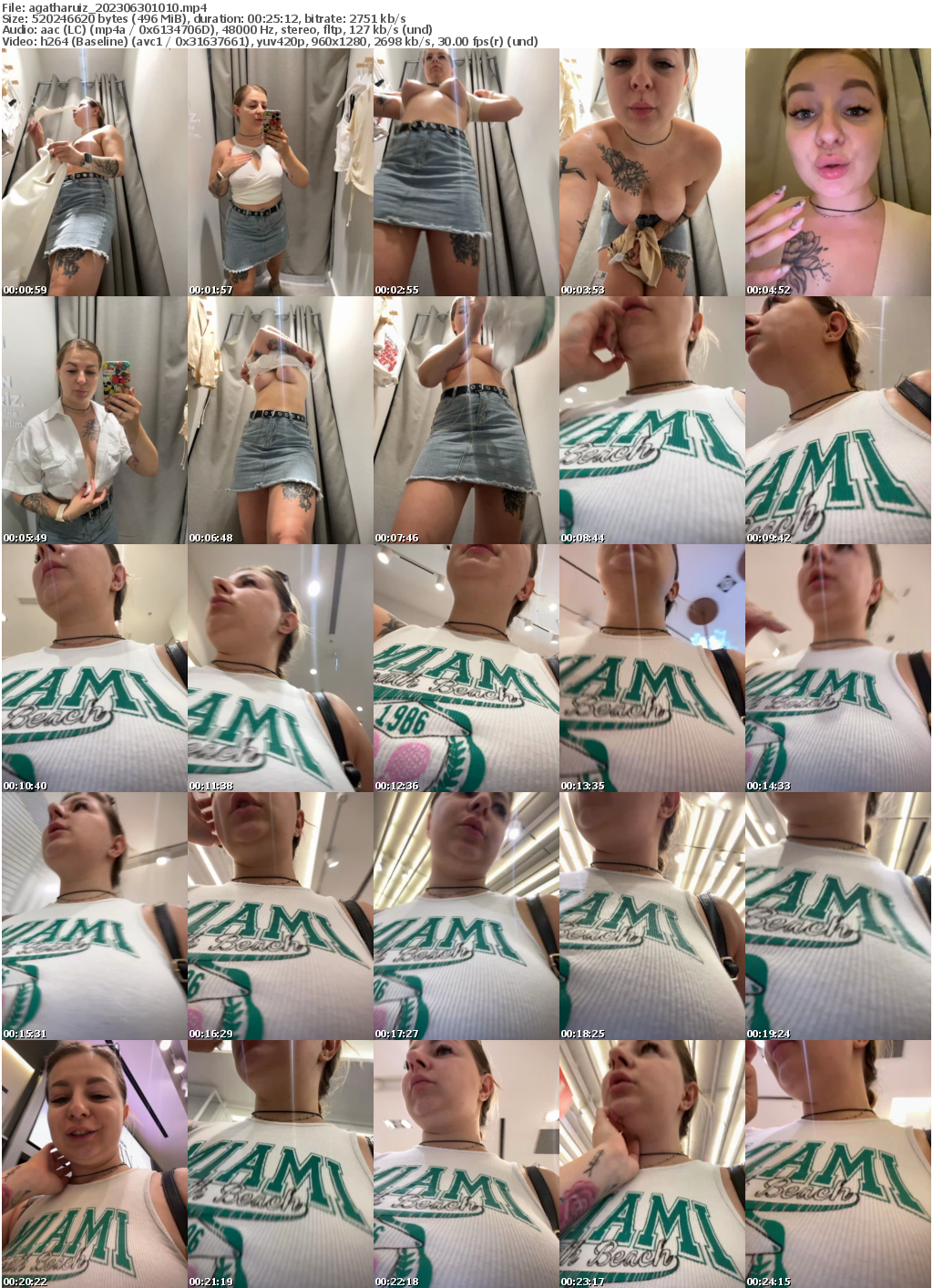 Preview thumb from agatharuiz on 2023-06-30 @ bongacams