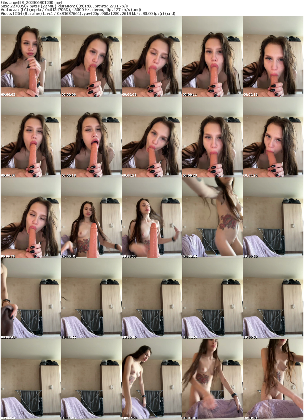 Preview thumb from angelll3 on 2023-06-30 @ bongacams