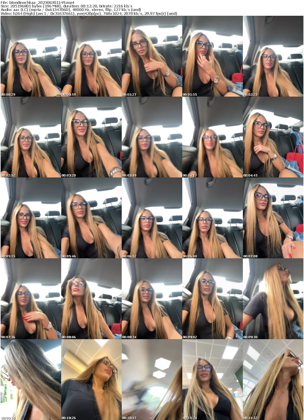 Preview thumb from blondinochkaa on 2023-06-30 @ bongacams