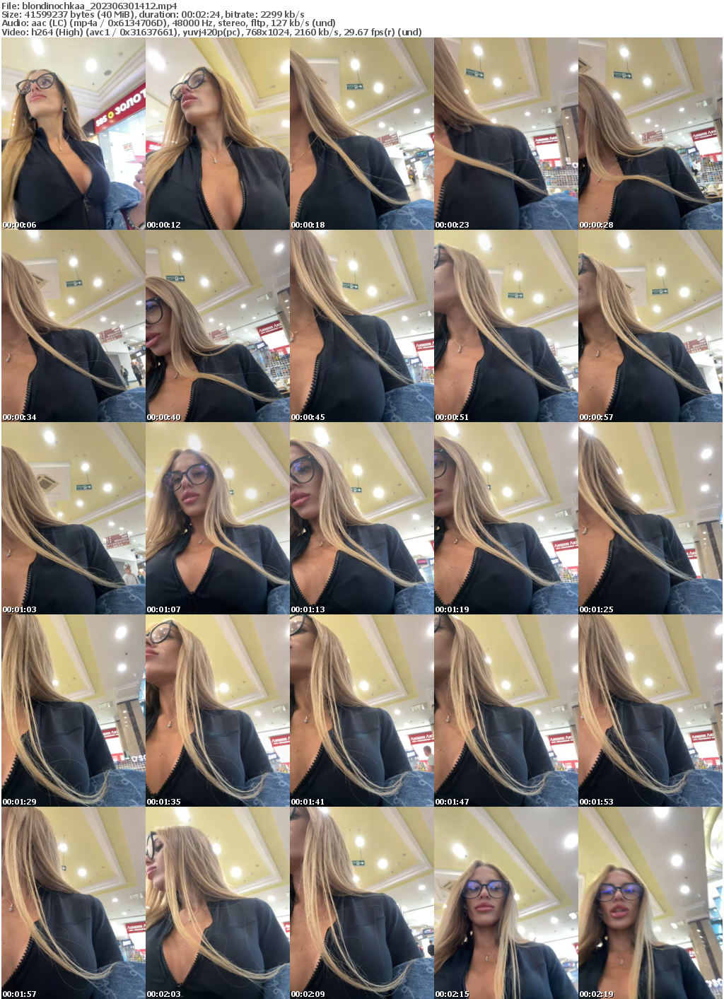 Preview thumb from blondinochkaa on 2023-06-30 @ bongacams