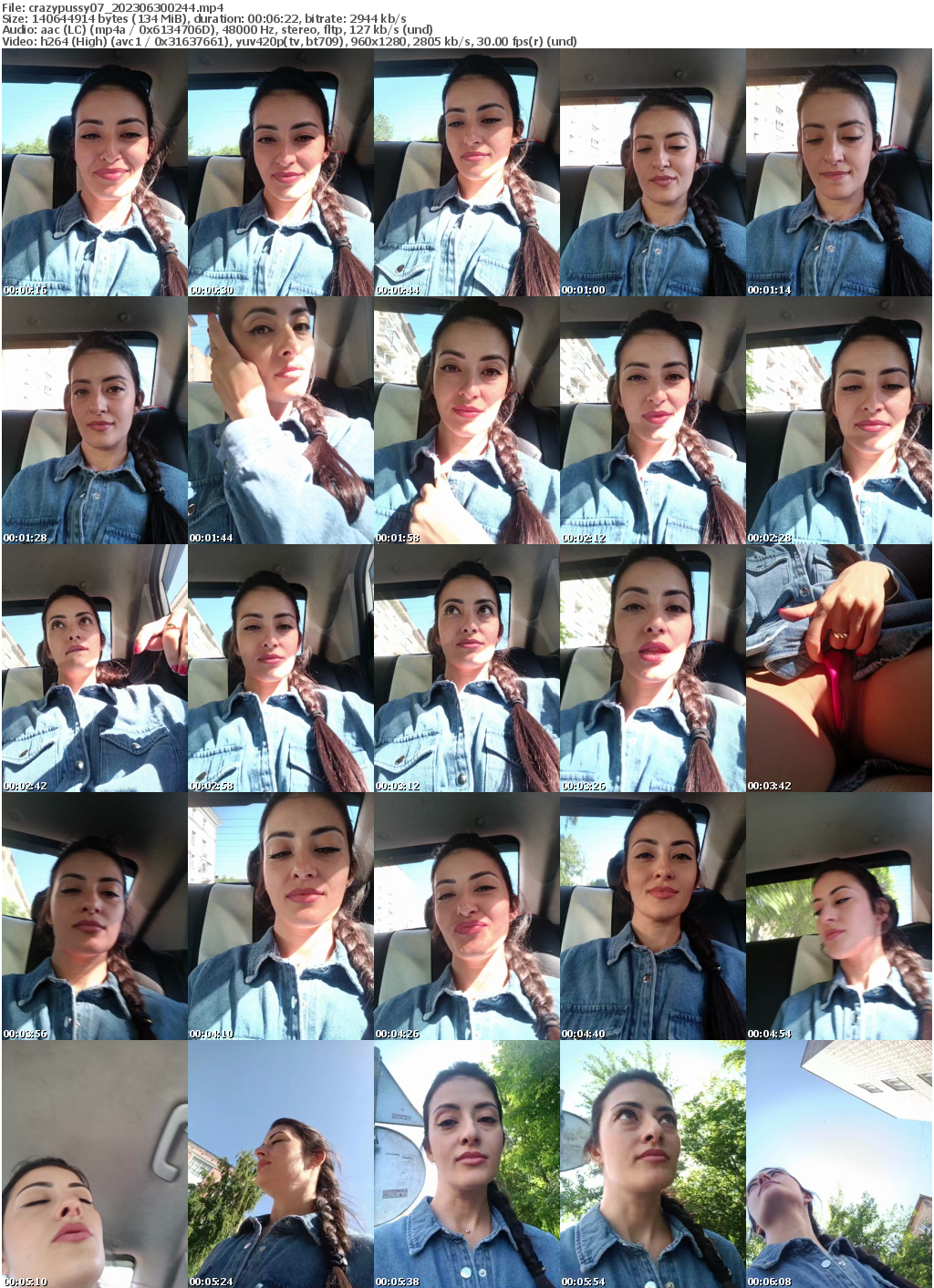 Preview thumb from crazypussy07 on 2023-06-30 @ bongacams