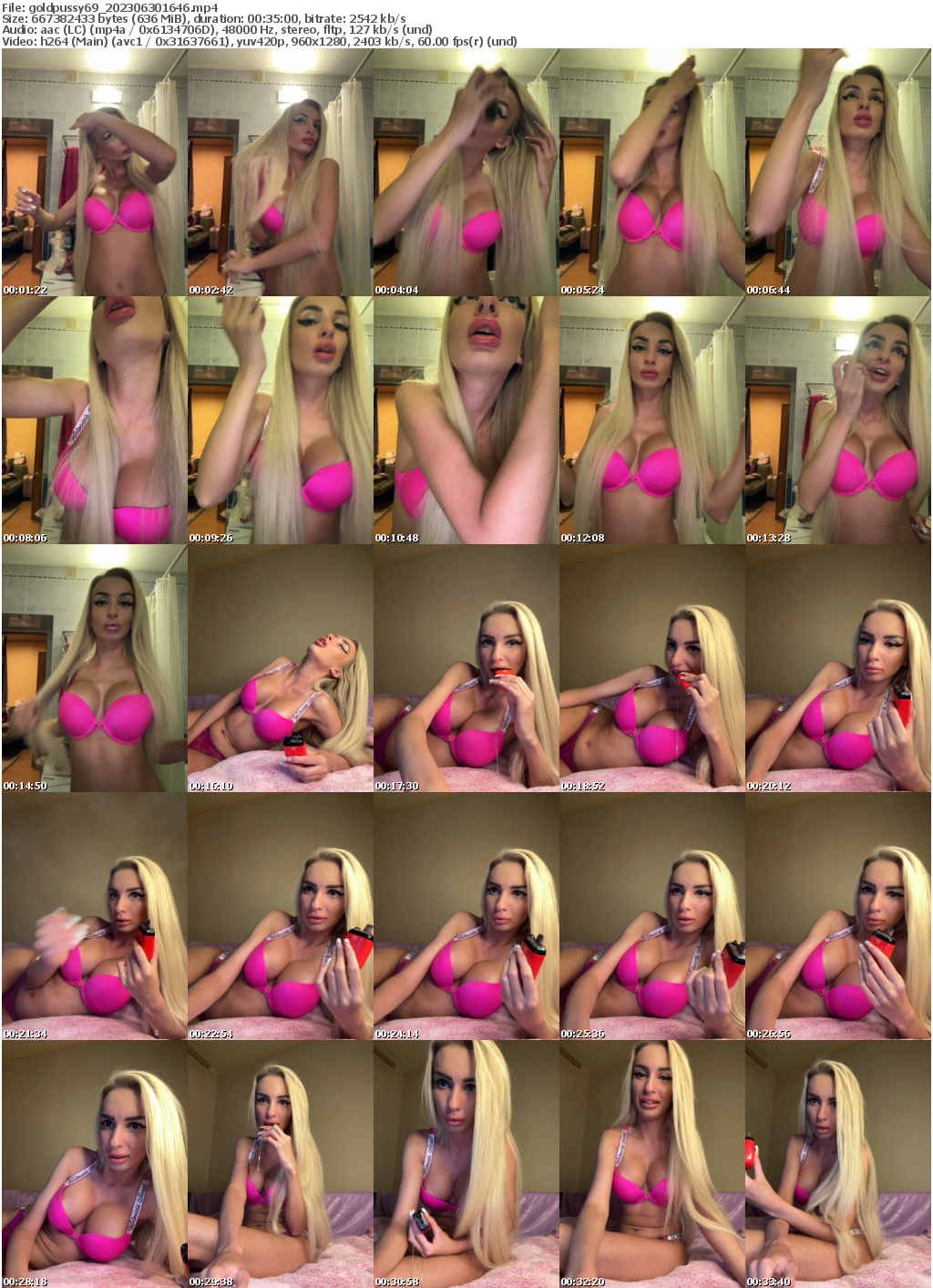 Preview thumb from goldpussy69 on 2023-06-30 @ bongacams