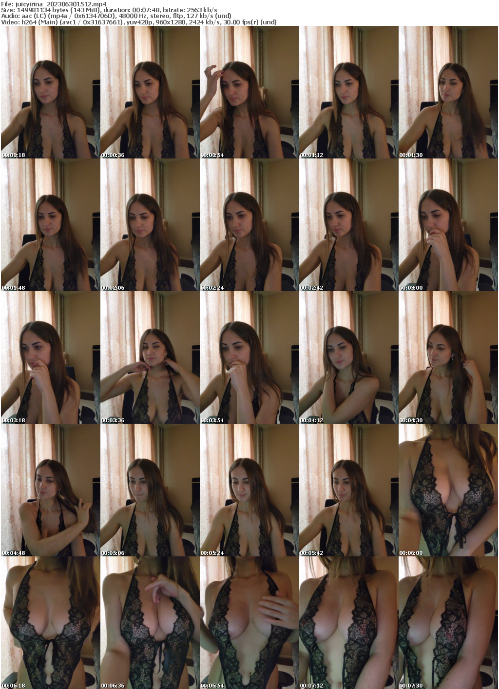 Preview thumb from juicyirina on 2023-06-30 @ bongacams