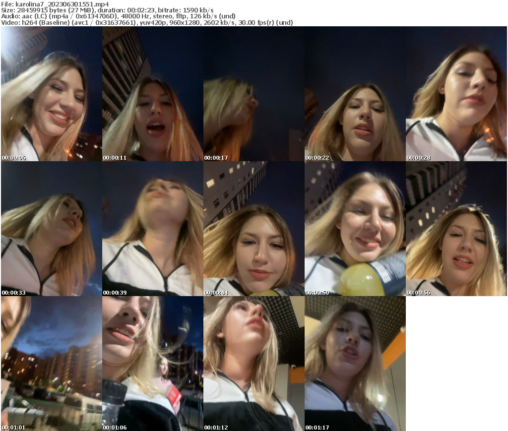 Preview thumb from karolina7 on 2023-06-30 @ bongacams