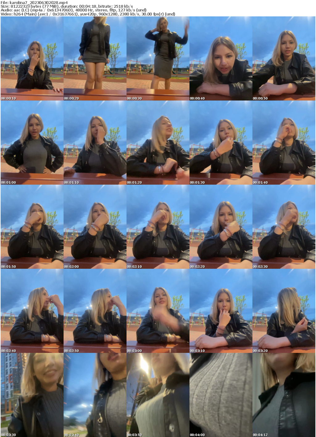 Preview thumb from karolina7 on 2023-06-30 @ bongacams