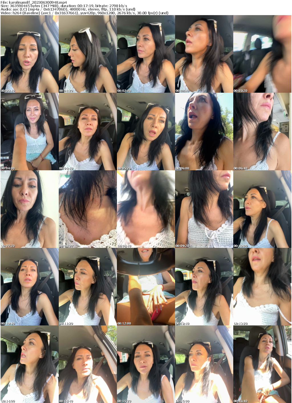 Preview thumb from karolinamilf on 2023-06-30 @ bongacams