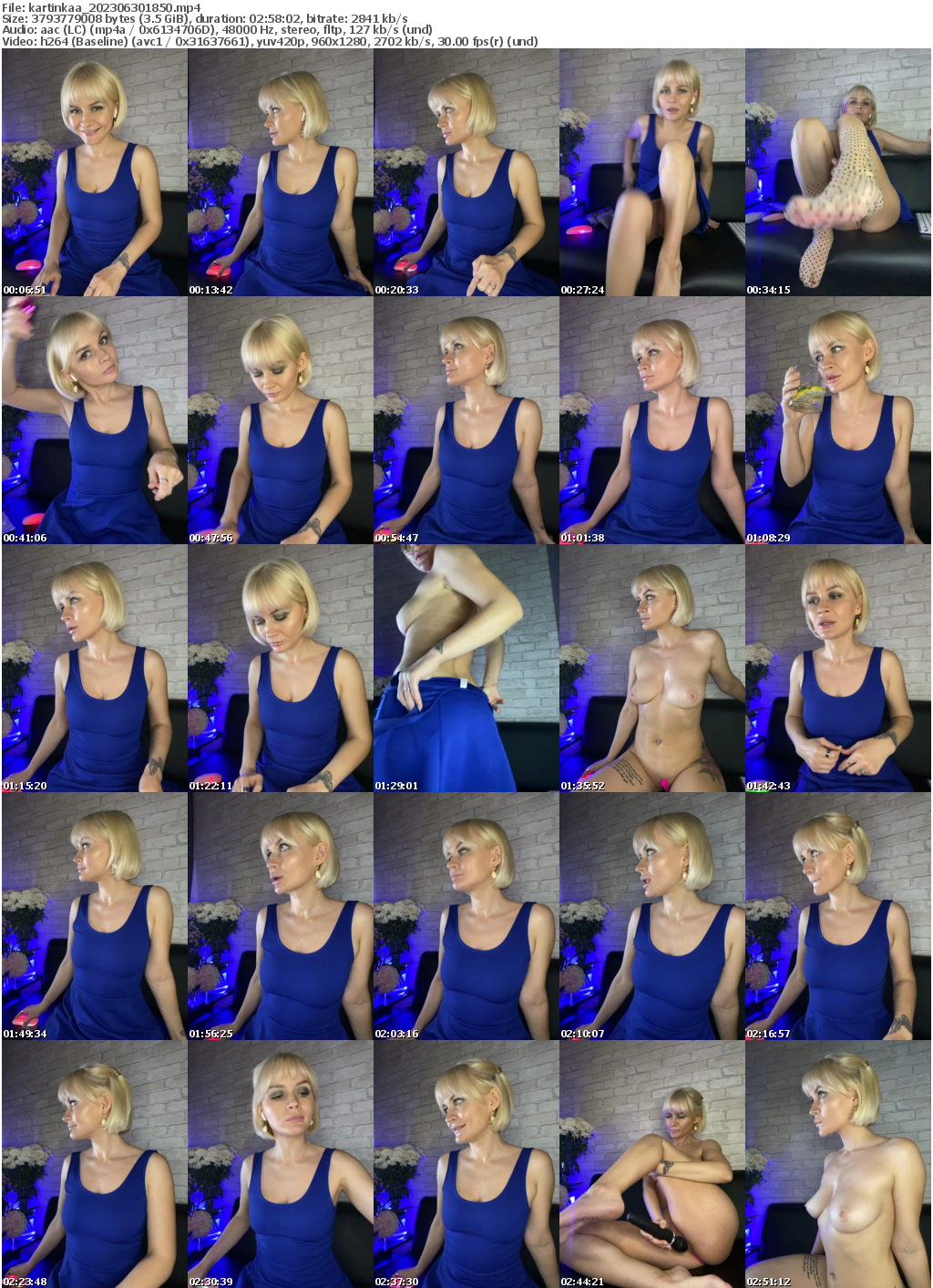 Preview thumb from kartinkaa on 2023-06-30 @ bongacams