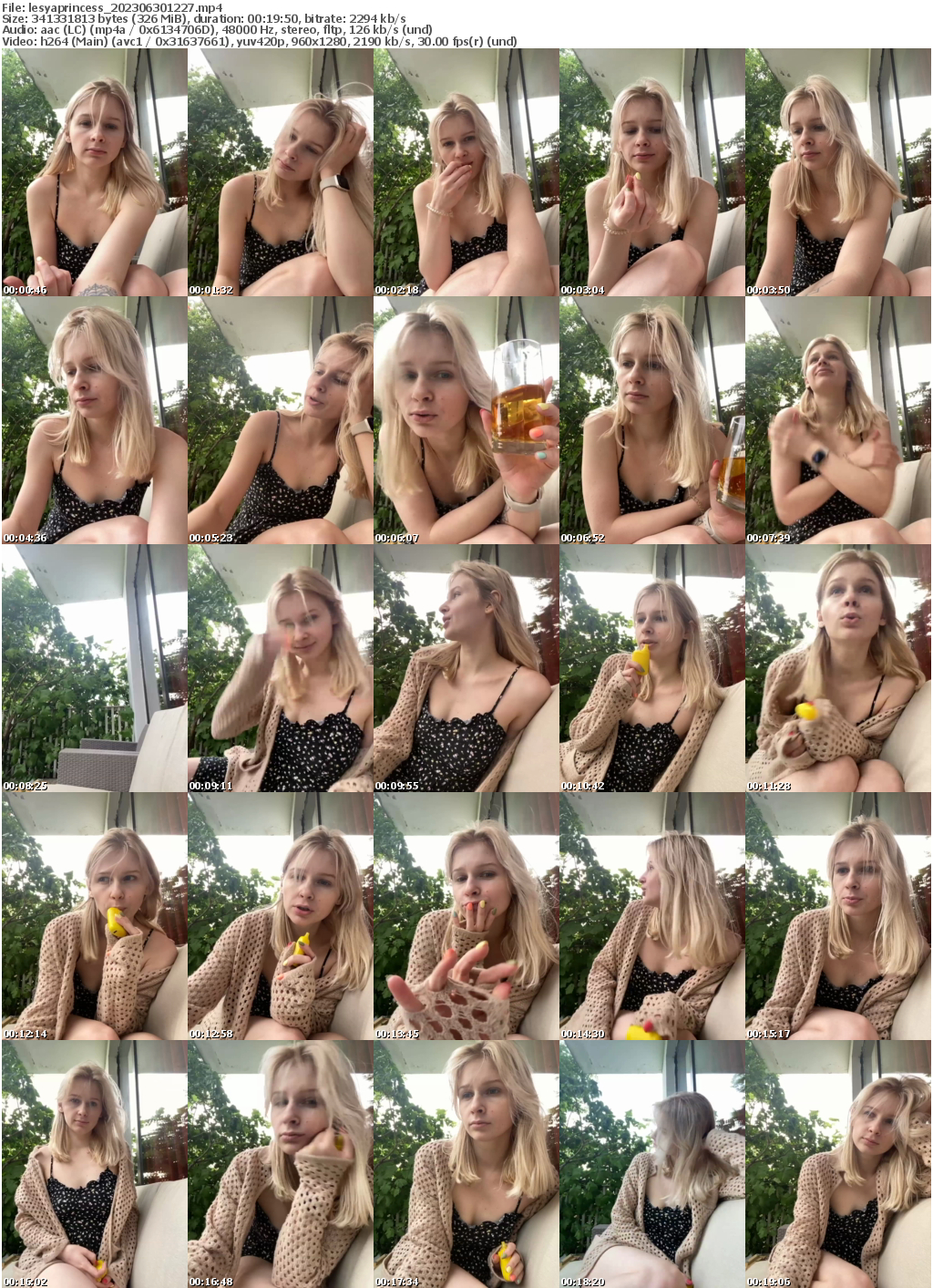 Preview thumb from lesyaprincess on 2023-06-30 @ bongacams