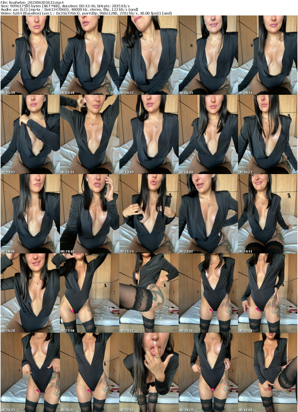 Preview thumb from linahelen on 2023-06-30 @ bongacams