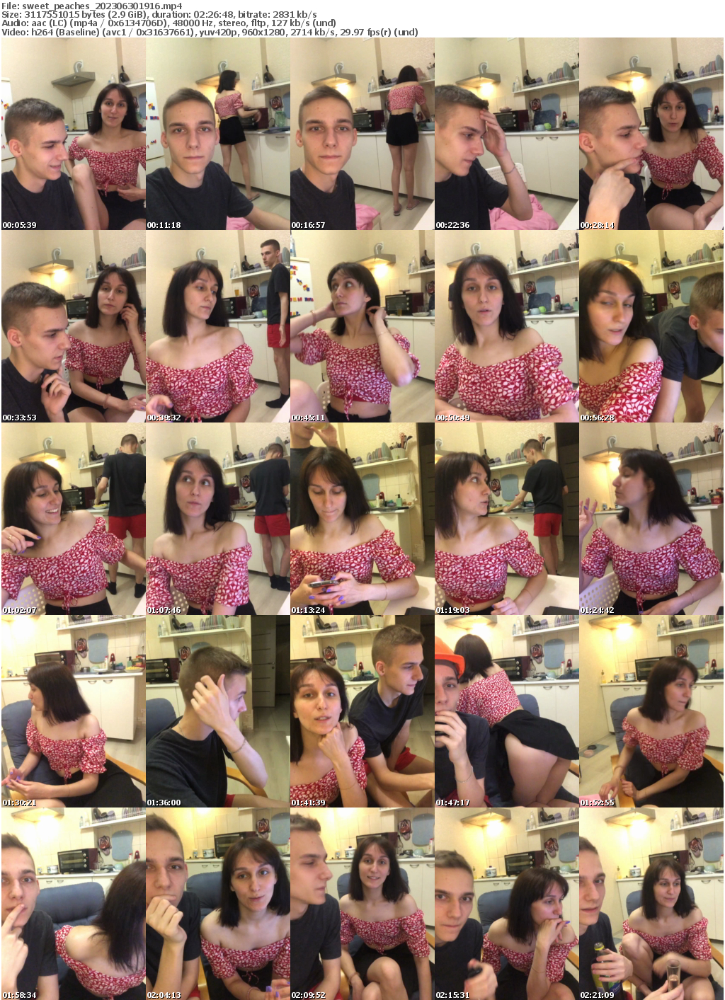 Preview thumb from sweet_peaches on 2023-06-30 @ bongacams