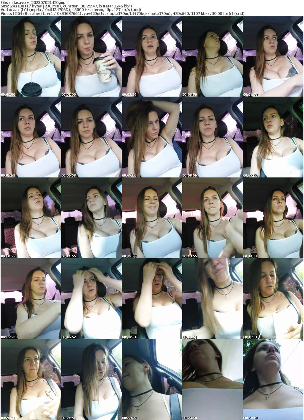 Preview thumb from milasavory on 2023-07-02 @ bongacams