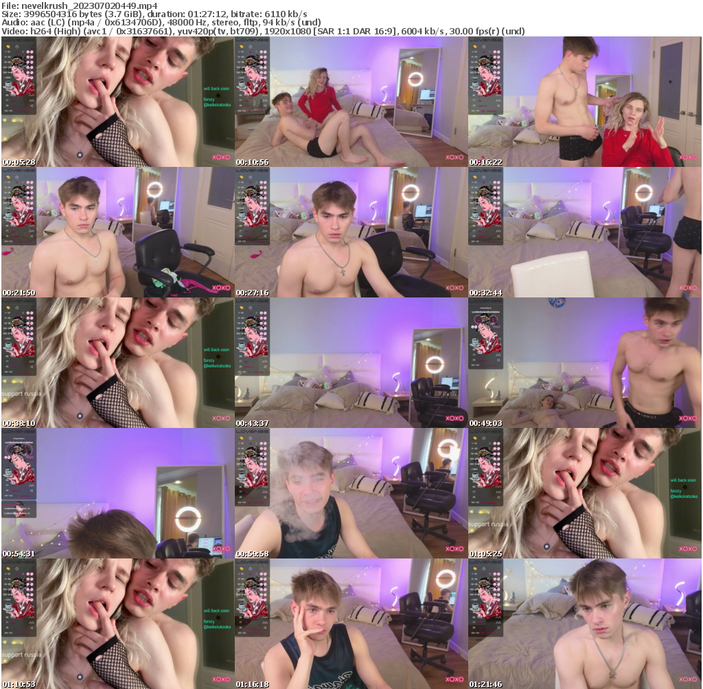 Preview thumb from nevelkrush on 2023-07-02 @ bongacams