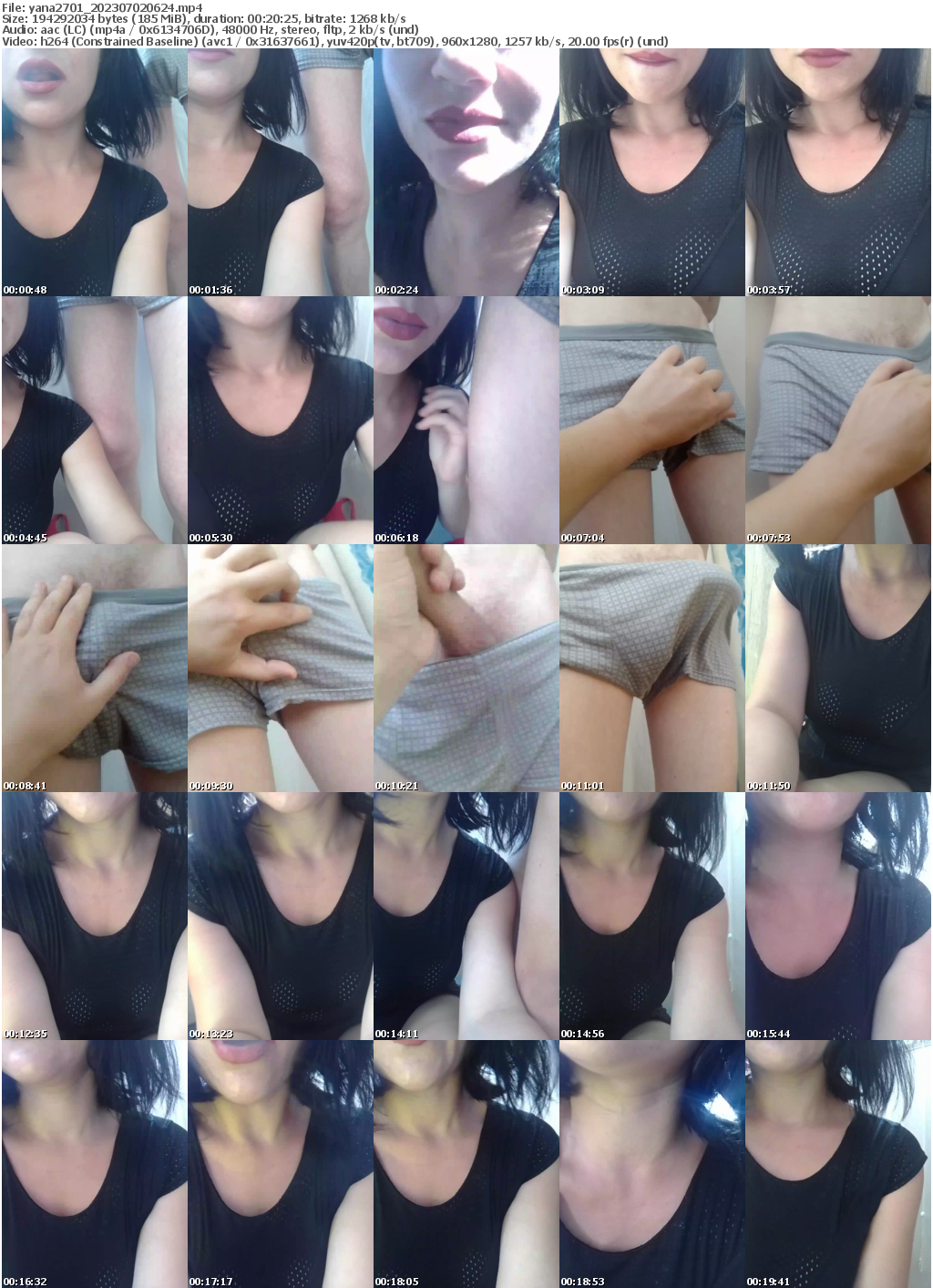 Preview thumb from yana2701 on 2023-07-02 @ bongacams