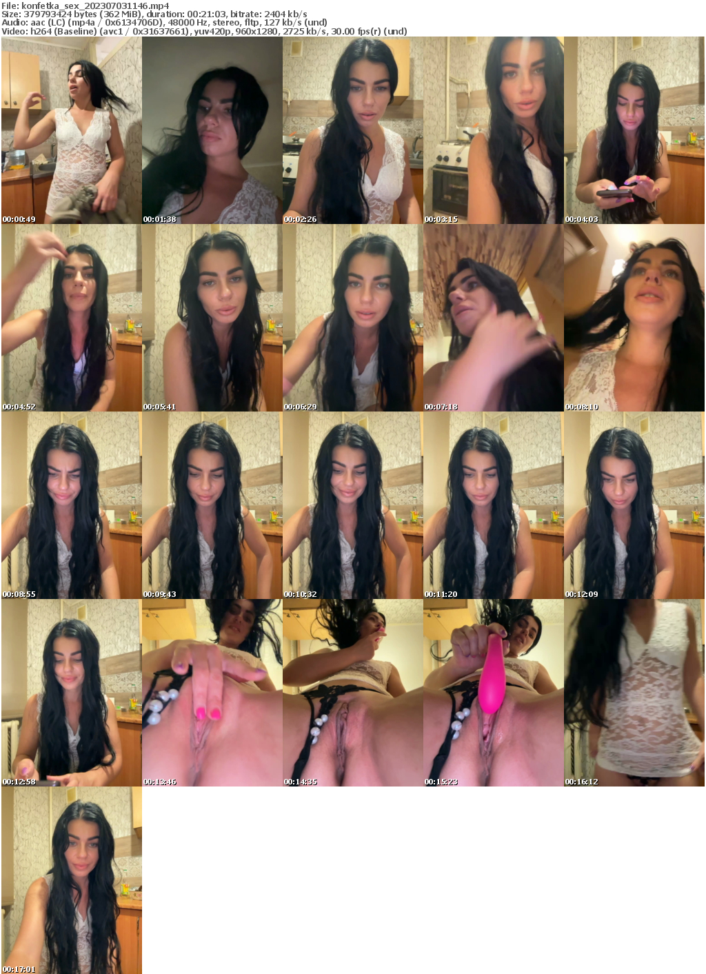 Preview thumb from konfetka_sex on 2023-07-03 @ bongacams