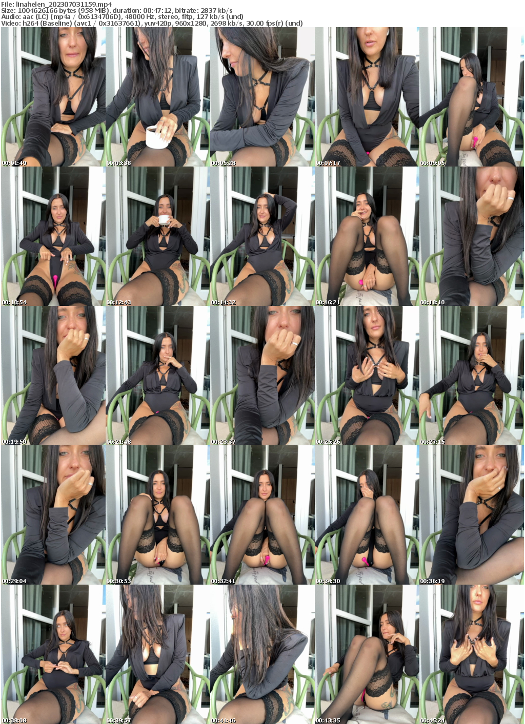 Preview thumb from linahelen on 2023-07-03 @ bongacams