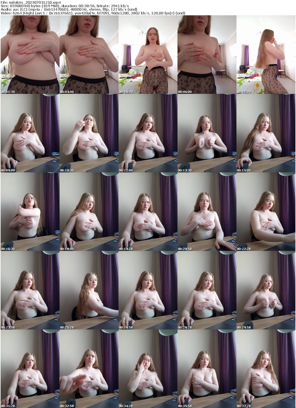 Preview thumb from milokris on 2023-07-03 @ bongacams