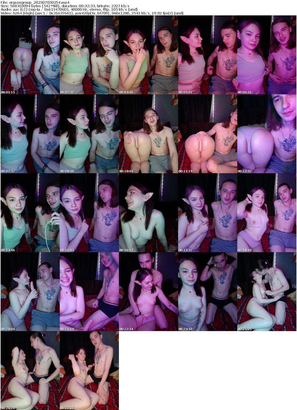 Preview thumb from orgsexgroup on 2023-07-03 @ bongacams