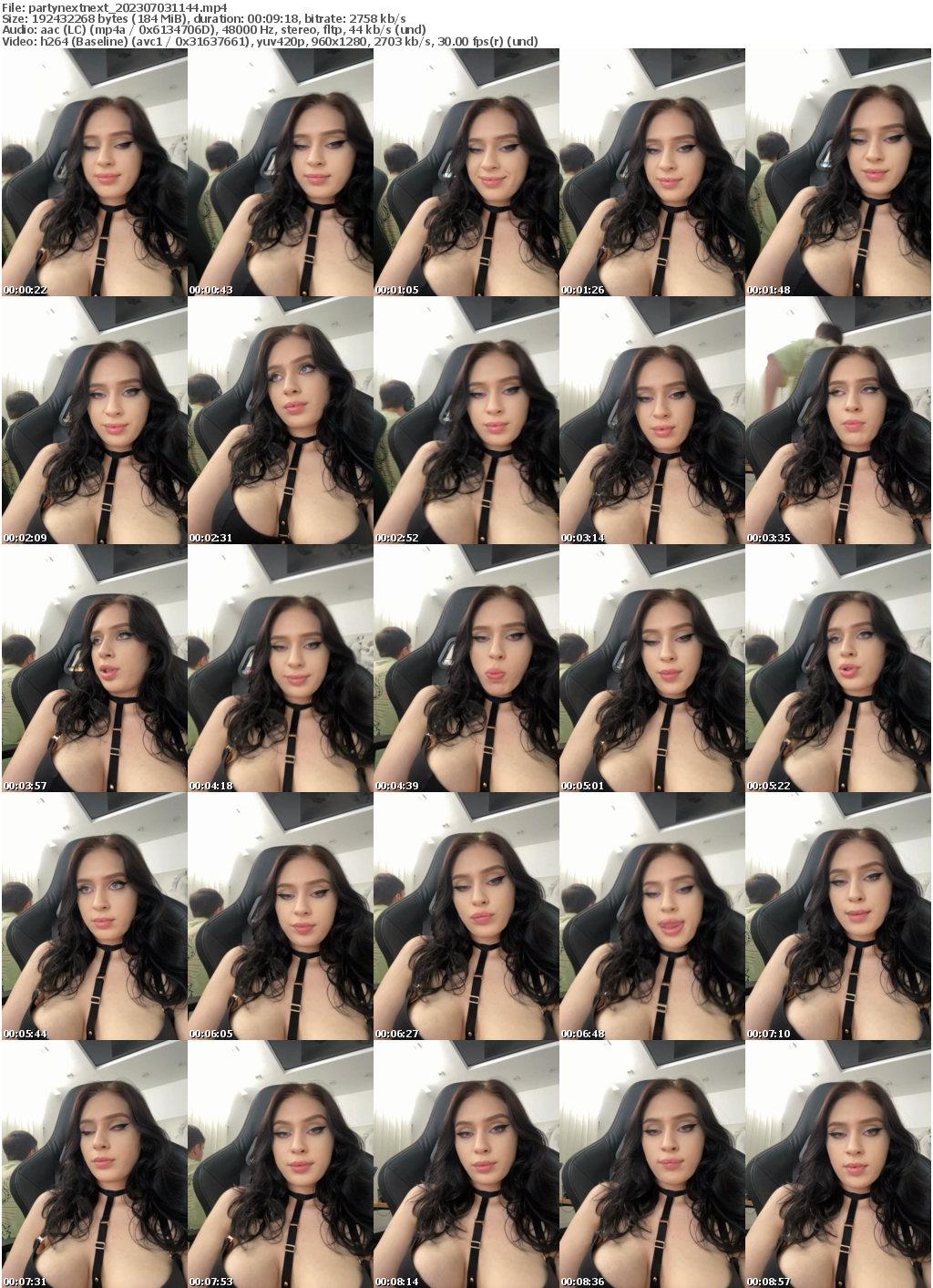 Preview thumb from partynextnext on 2023-07-03 @ bongacams