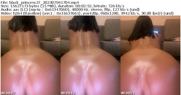 Preview thumb from black_princess27 on 2023-07-04 @ bongacams