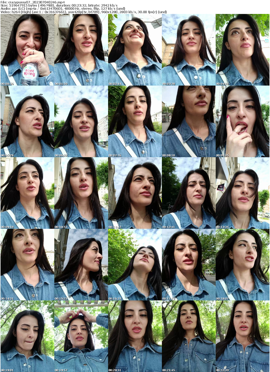 Preview thumb from crazypussy07 on 2023-07-04 @ bongacams