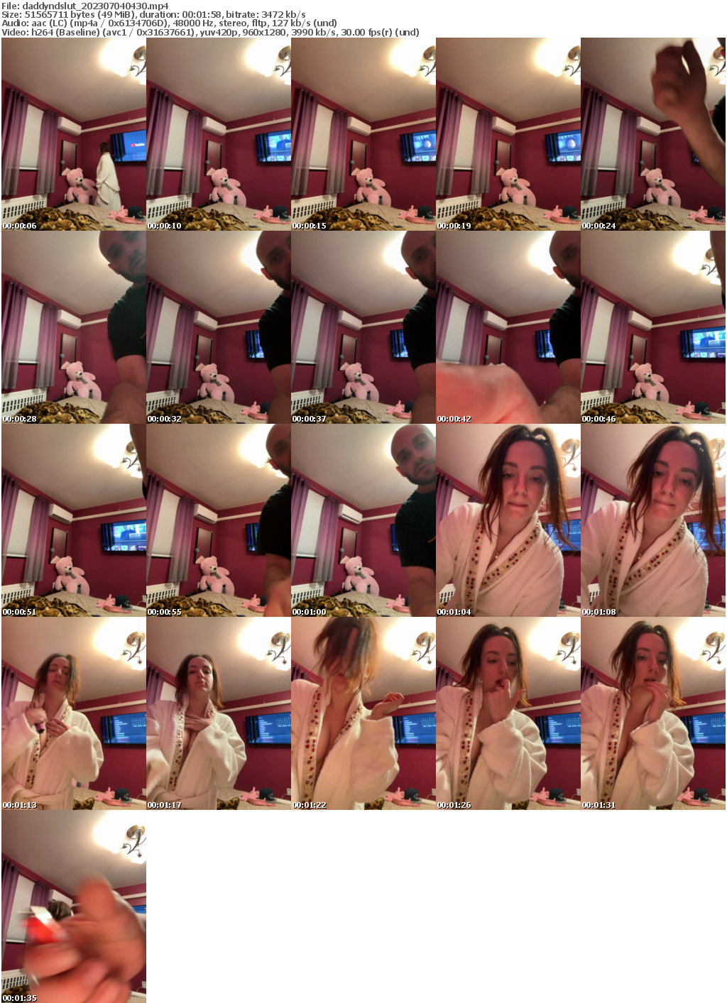 Preview thumb from daddyndslut on 2023-07-04 @ bongacams