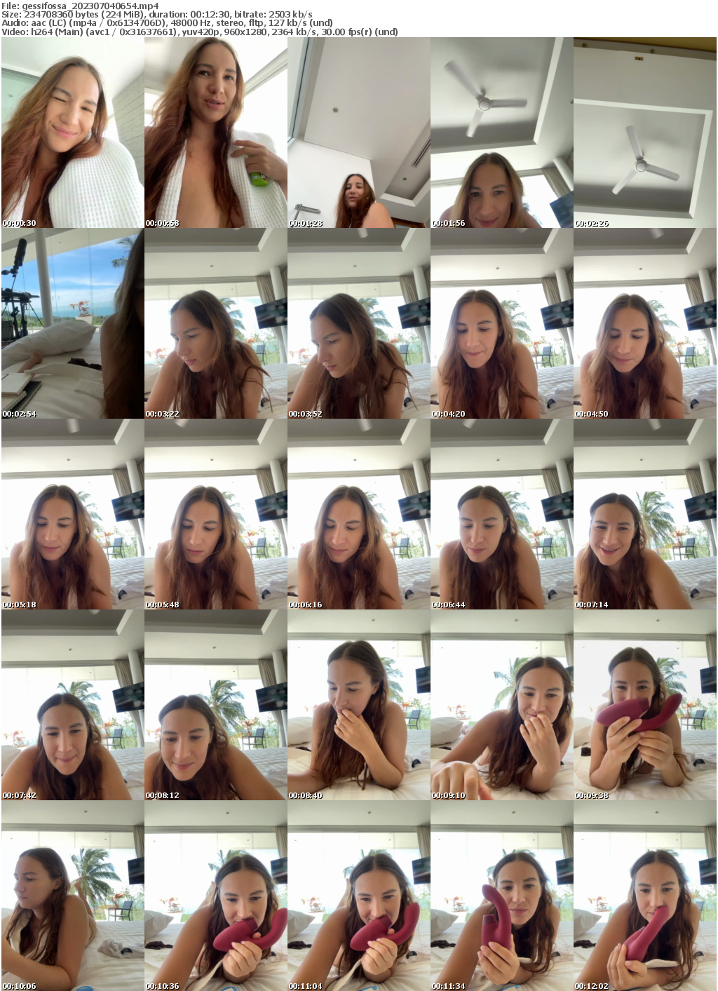 Preview thumb from gessifossa on 2023-07-04 @ bongacams