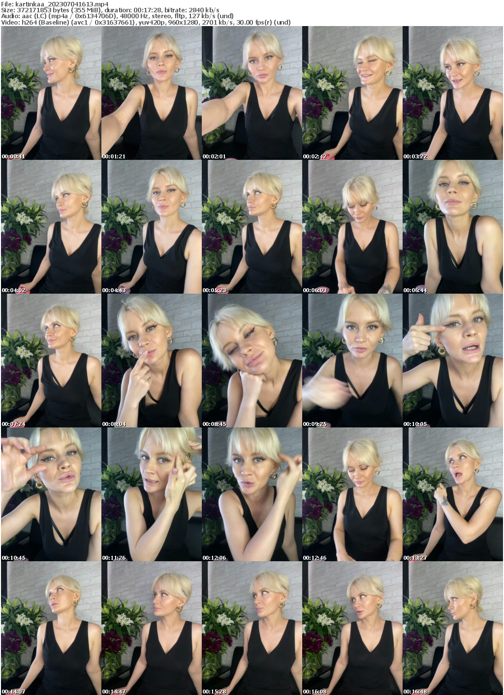 Preview thumb from kartinkaa on 2023-07-04 @ bongacams