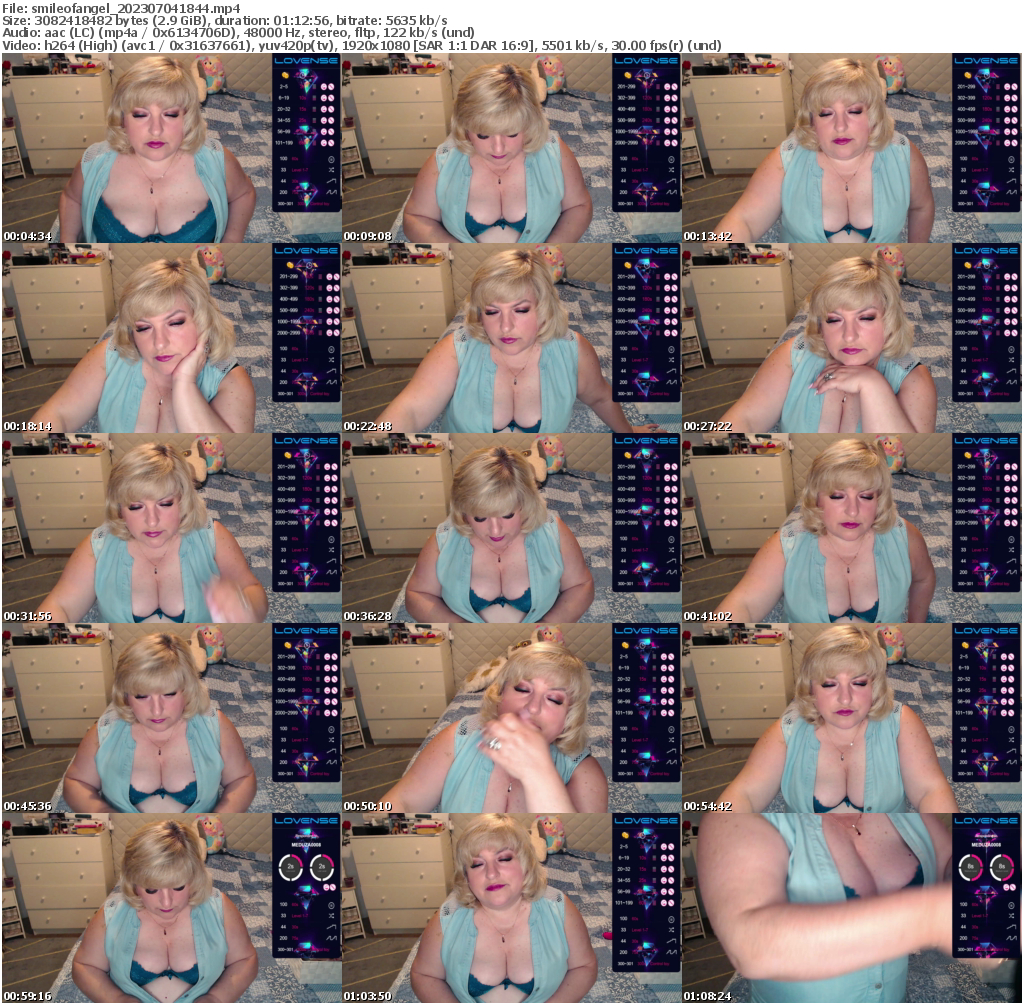 Preview thumb from smileofangel on 2023-07-04 @ bongacams