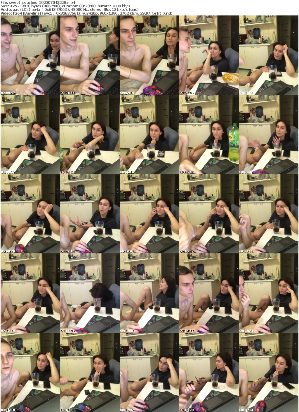 Preview thumb from sweet_peaches on 2023-07-04 @ bongacams