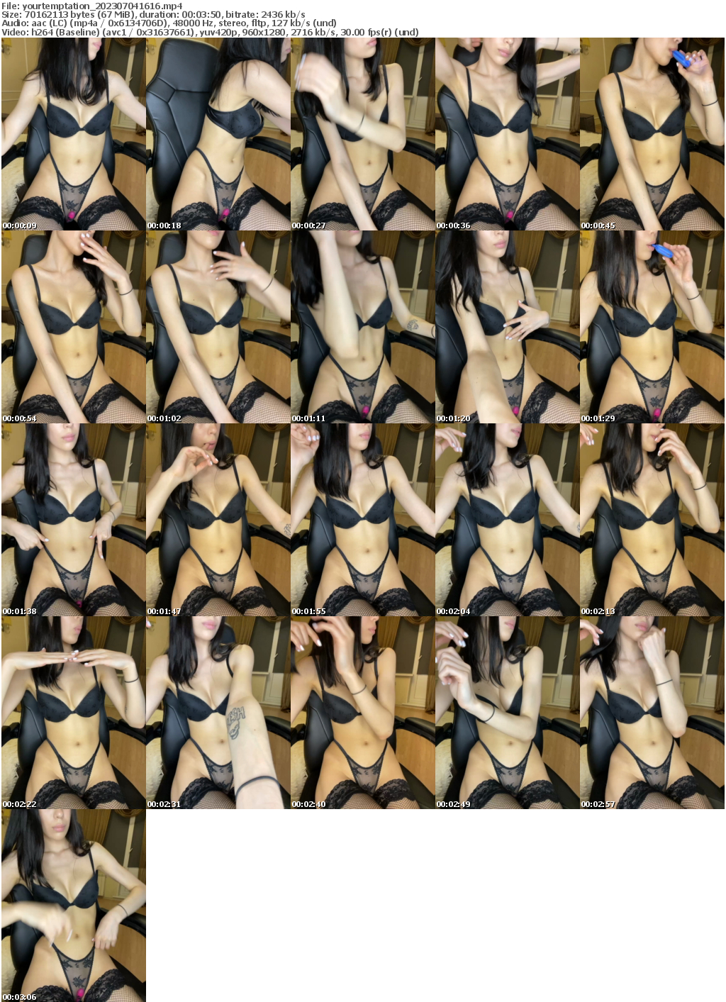 Preview thumb from yourtemptation on 2023-07-04 @ bongacams