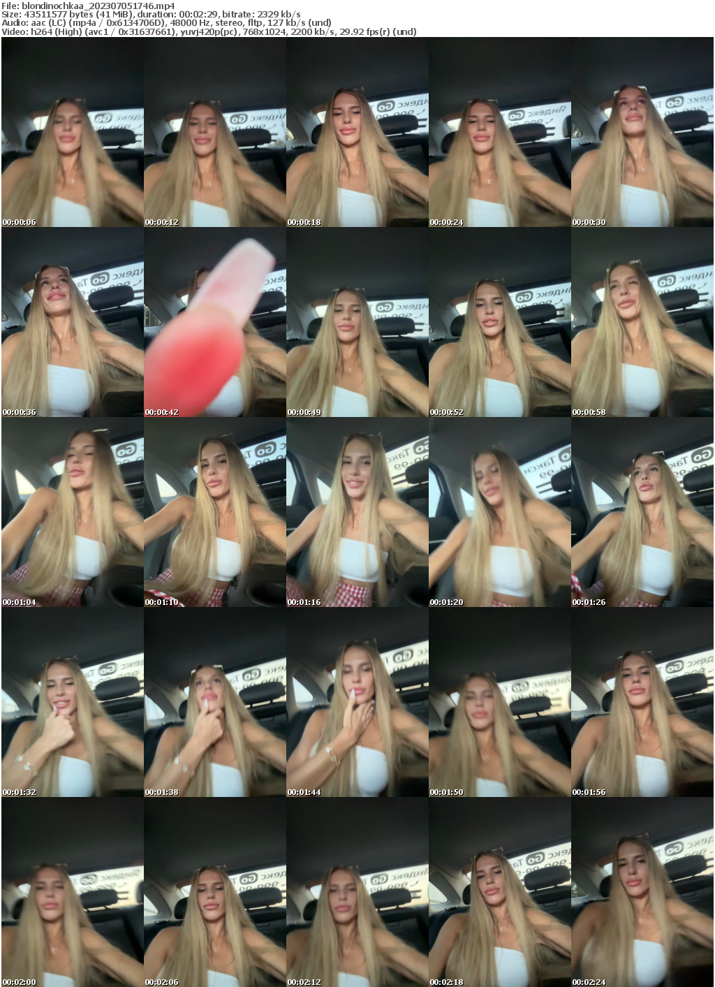 Preview thumb from blondinochkaa on 2023-07-05 @ bongacams