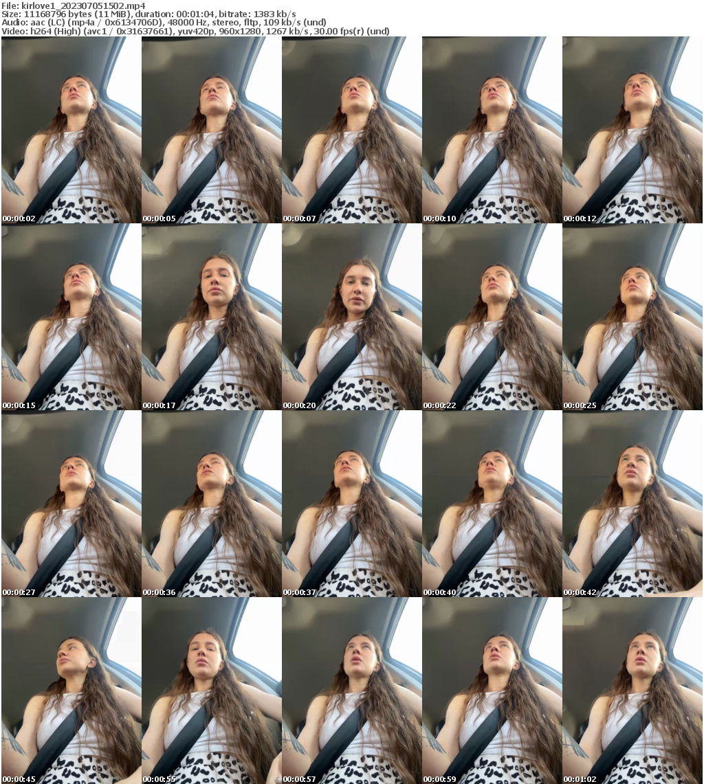 Preview thumb from kirlove1 on 2023-07-05 @ bongacams