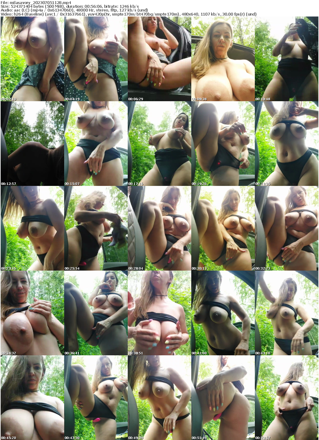 Preview thumb from milasavory on 2023-07-05 @ bongacams