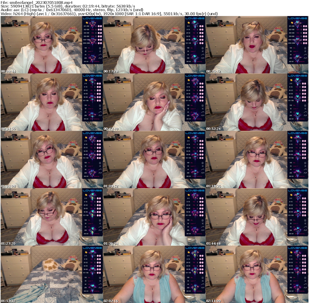 Preview thumb from smileofangel on 2023-07-05 @ bongacams