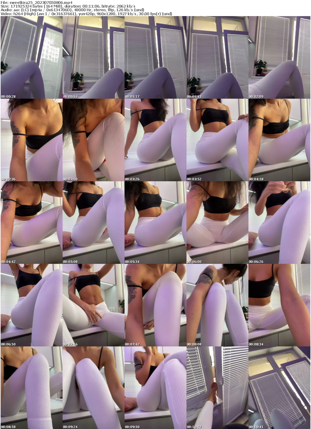 Preview thumb from sweetkira25 on 2023-07-05 @ bongacams