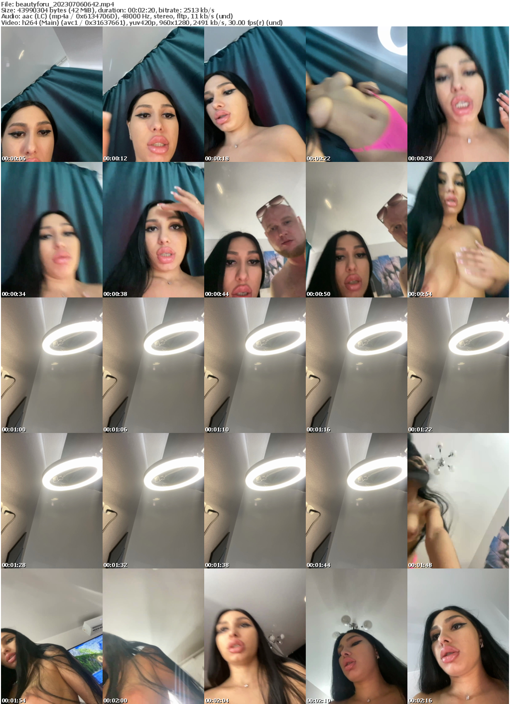 Preview thumb from beautyforu on 2023-07-06 @ bongacams