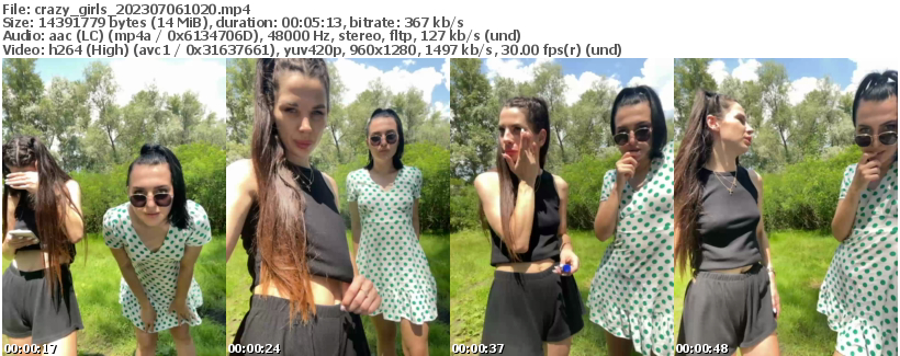 Preview thumb from crazy_girls on 2023-07-06 @ bongacams