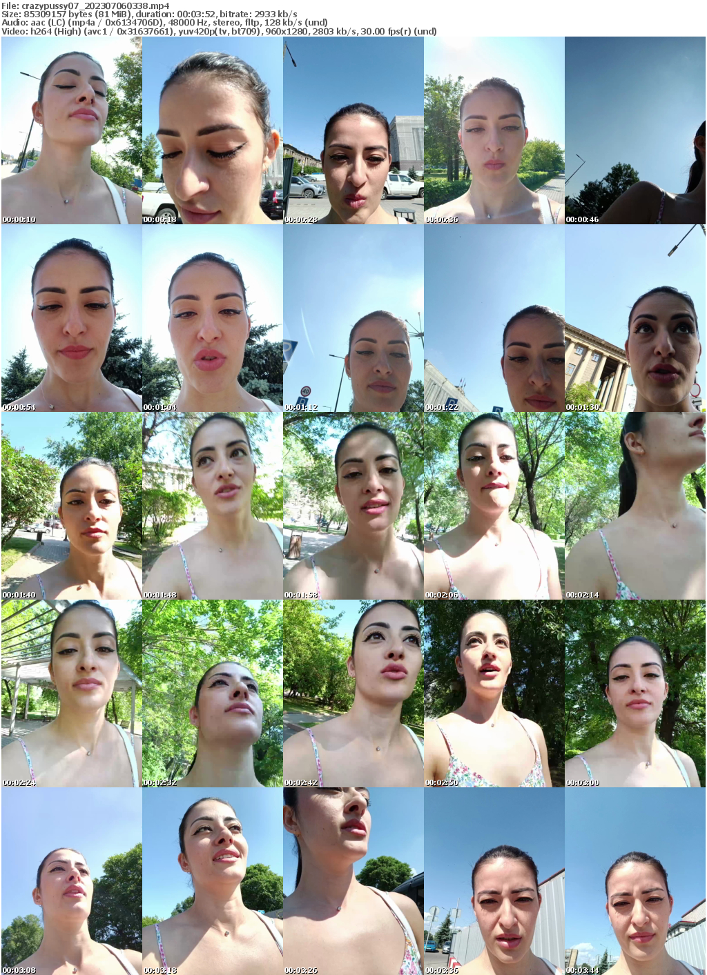 Preview thumb from crazypussy07 on 2023-07-06 @ bongacams