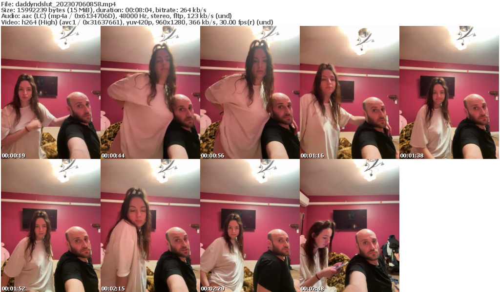 Preview thumb from daddyndslut on 2023-07-06 @ bongacams