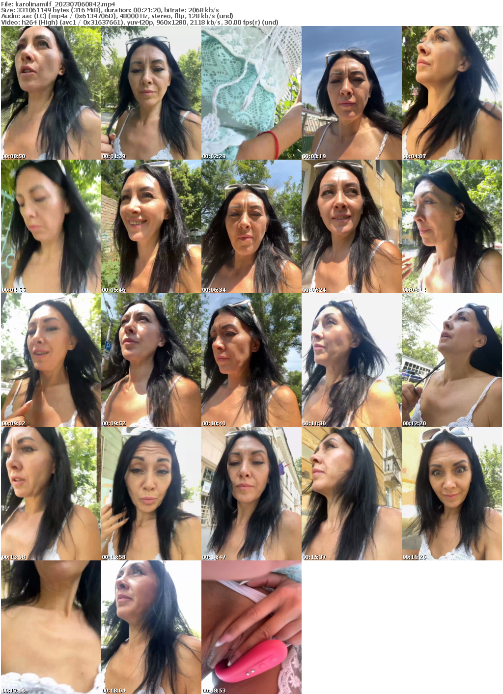 Preview thumb from karolinamilf on 2023-07-06 @ bongacams