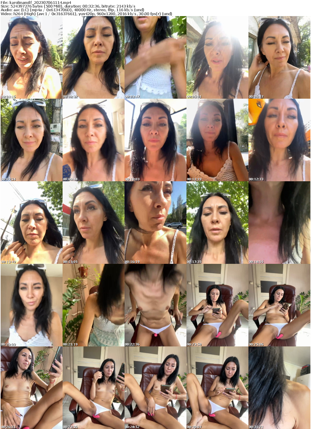 Preview thumb from karolinamilf on 2023-07-06 @ bongacams