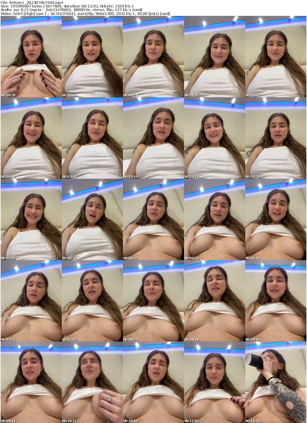 Preview thumb from kirlove1 on 2023-07-06 @ bongacams