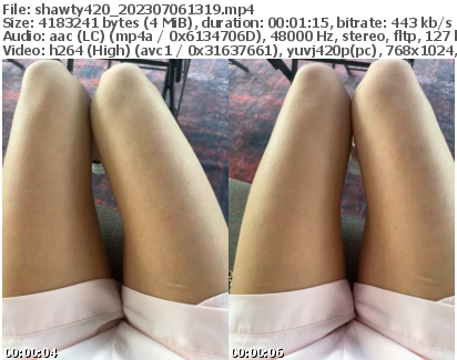 Preview thumb from shawty420 on 2023-07-06 @ bongacams