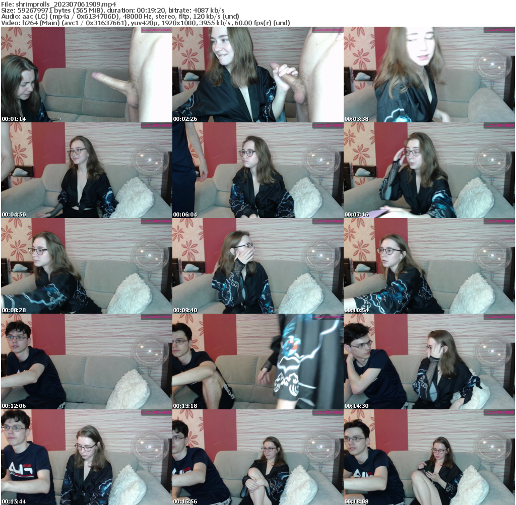 Preview thumb from shrimprolls on 2023-07-06 @ bongacams