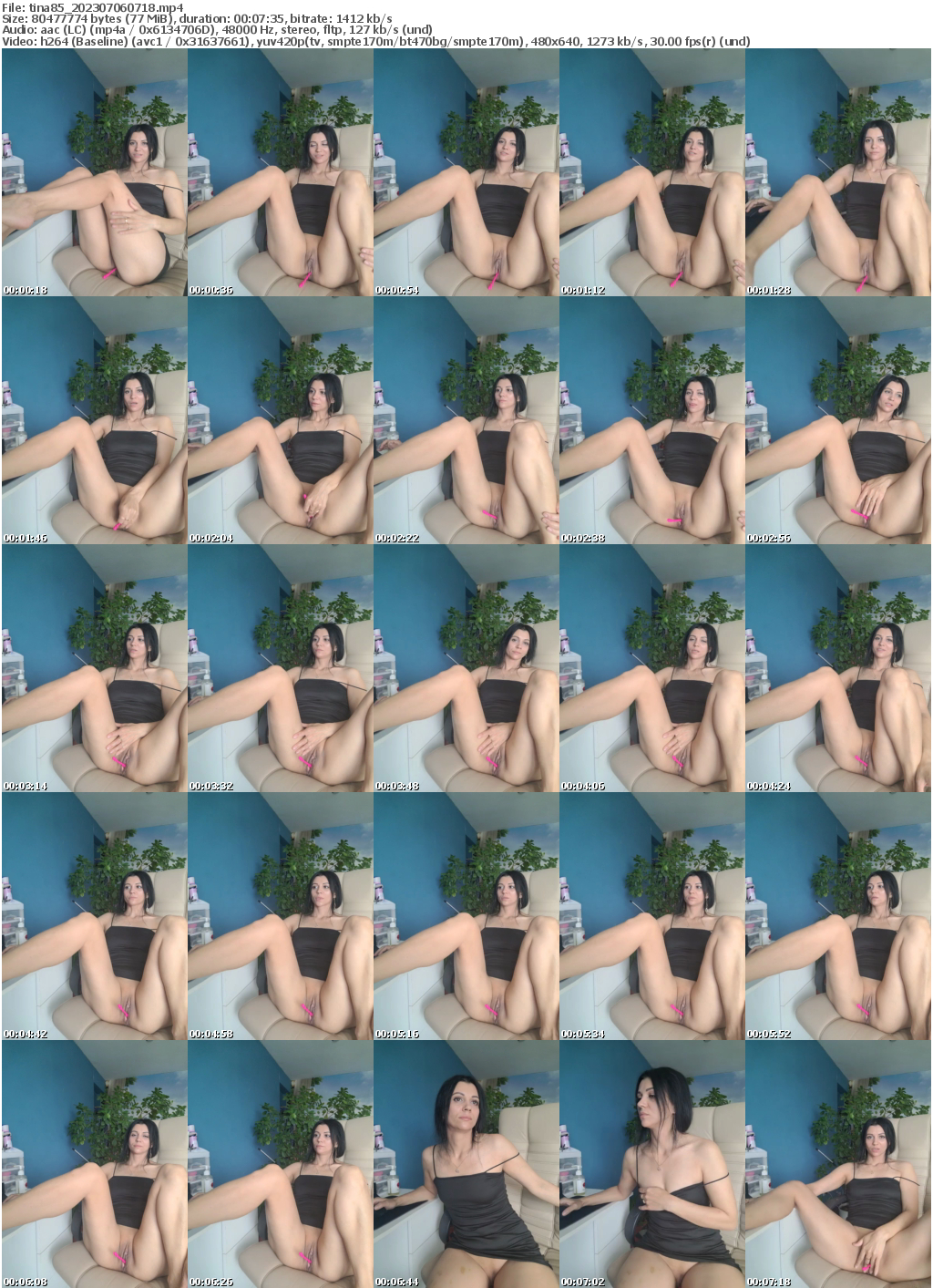 Preview thumb from tina85 on 2023-07-06 @ bongacams