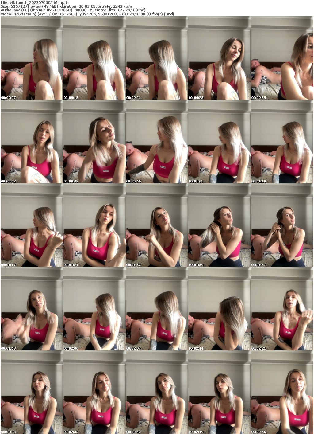 Preview thumb from vik1one1 on 2023-07-06 @ bongacams