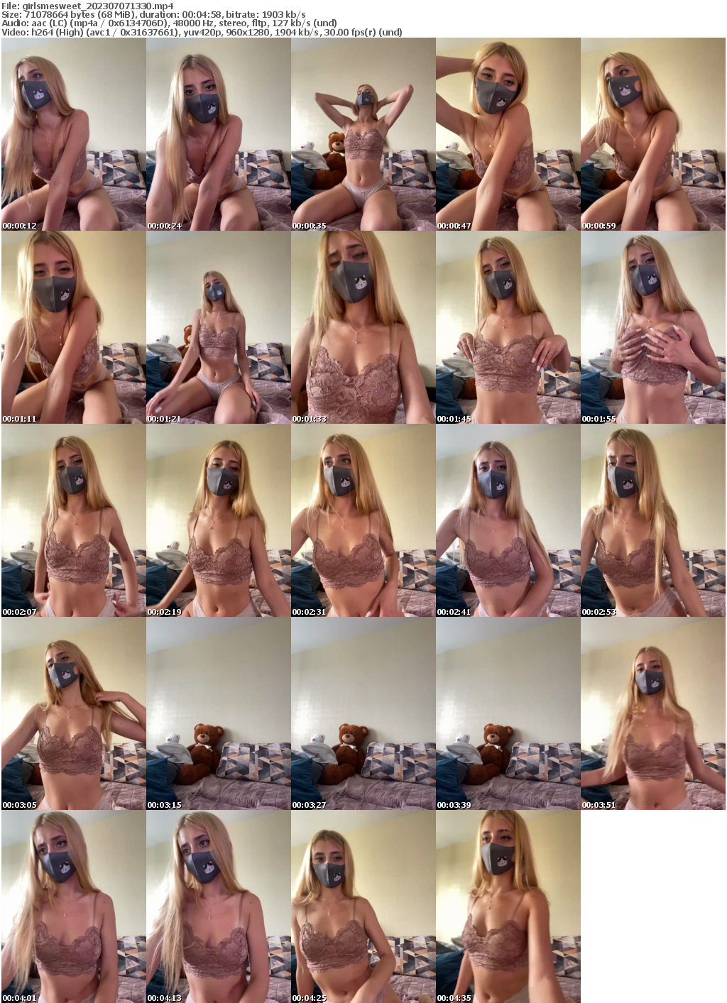 Preview thumb from girlsmesweet on 2023-07-07 @ bongacams